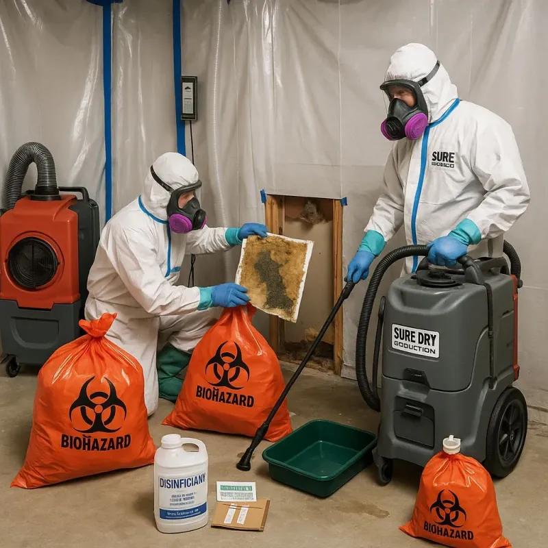 Contaminated Water Handling Protocols process in Uhland, TX