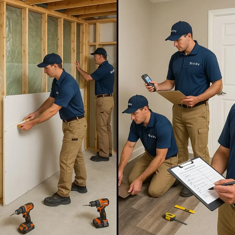 Repairs and Reconstruction process in Uhland, TX