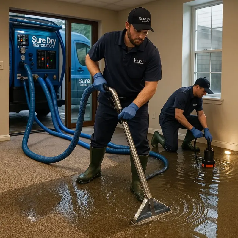 Water Extraction and Removal process in Uhland, TX